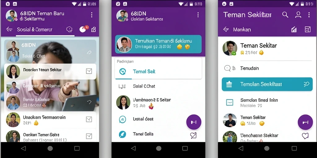Tampilan antarmuka 68IDN yang menarik dan mudah digunakan.