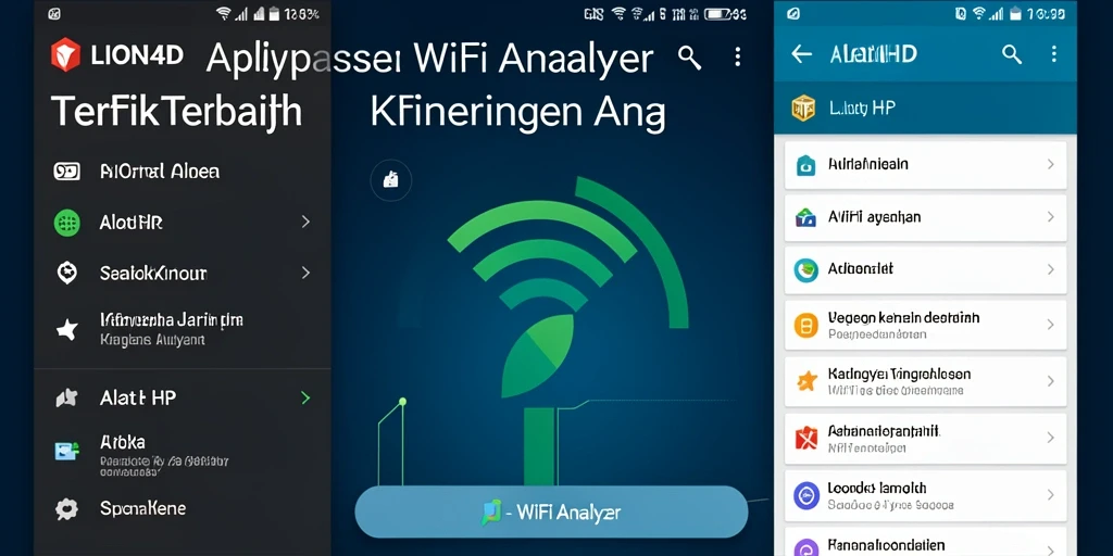 Tampilan antarmuka aplikasi LION4D yang informatif dan menarik.