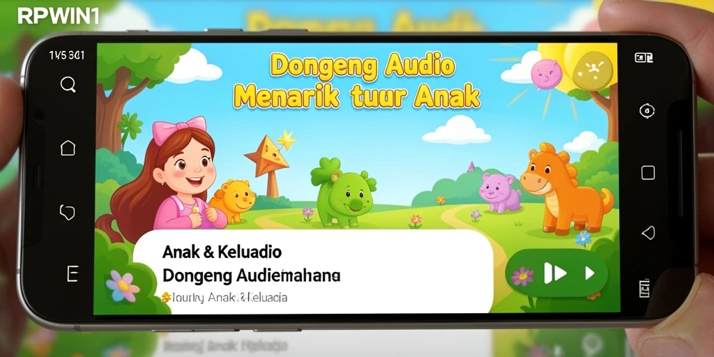 Antarmuka RPWIN1 yang sederhana dan menarik untuk anak.